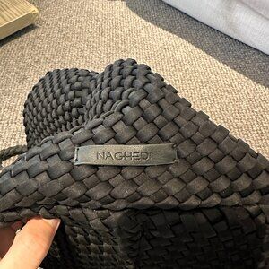 NAGHEDI St. Barths Shoulder Tote Black